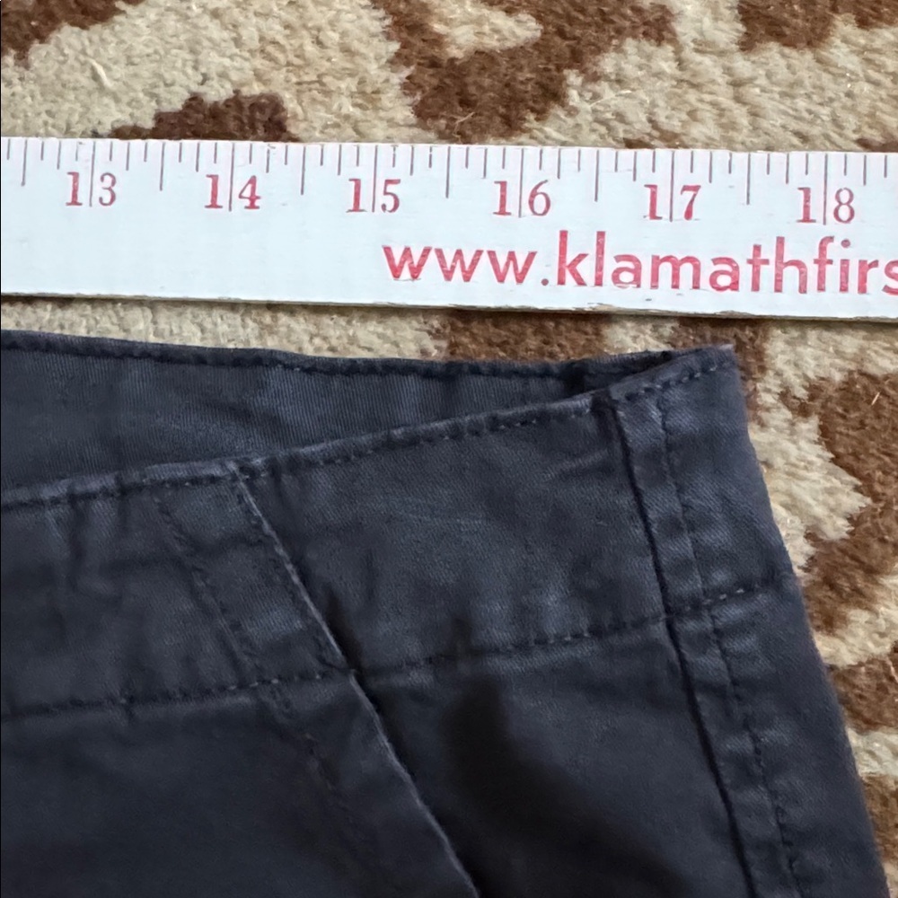 NWT Daily Ritual Chinos Womens 16 Black Business Casual Straight patch pockets - Picture 10 of 12